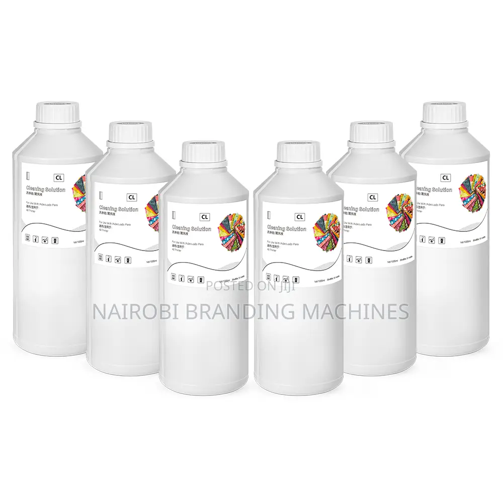 DTF Cleaning Solution Capacity 1000ml Cleaning Fluids for DTF Ink