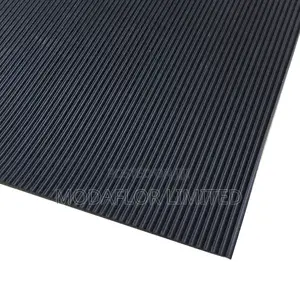 Heavy Duty Ribbed Rubber Mat for Homes