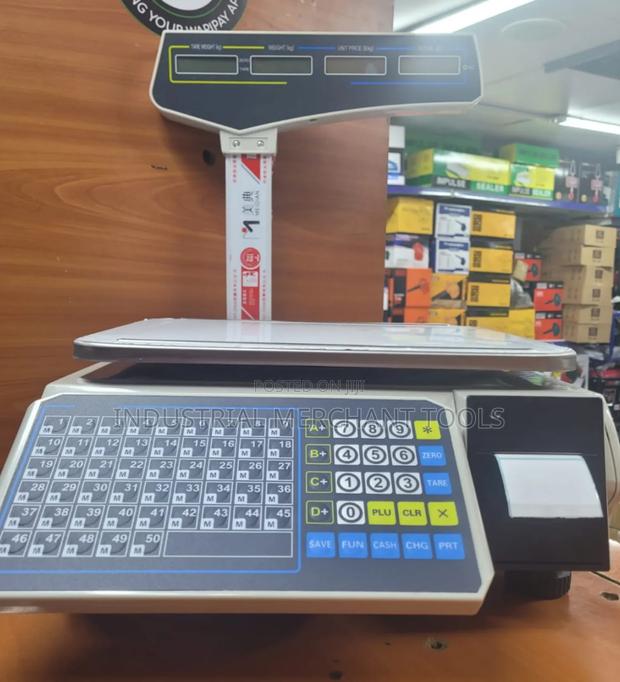 Brand New Barcode Scale - main view