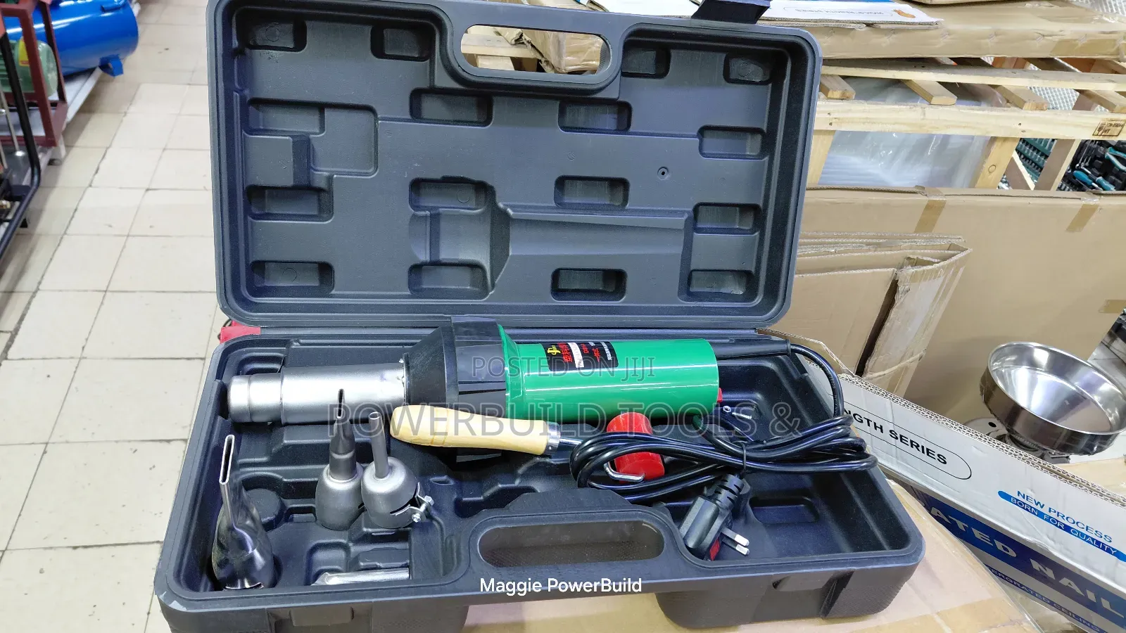 Hot Air Plastic Welding Gun Kit 1600w