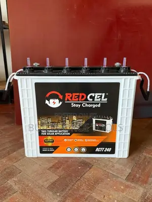 Rctt240 Redcell 200ah Tall Tubular Solar Battery