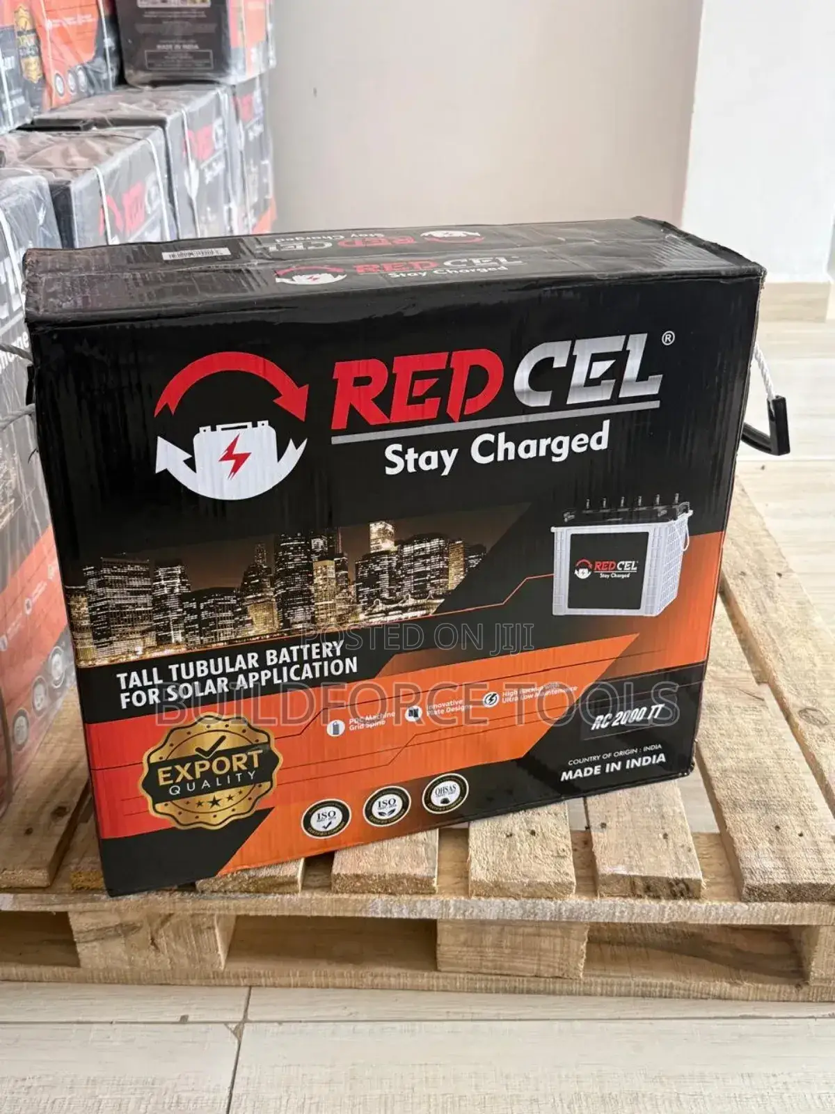 Rctt240 Redcell 200ah Tall Tubular Solar Battery