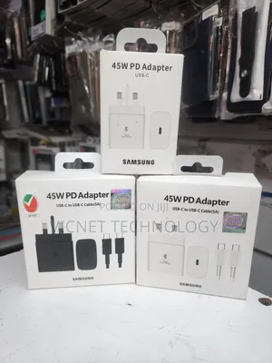 45 Watts Samsung Power Adapter With Usb Type C Cable