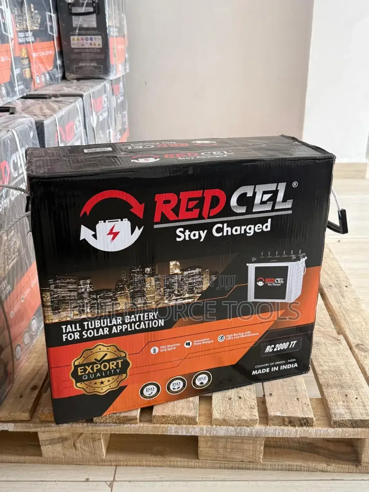 Redcell 200ah Tall Tubular Deep Cycled Battery