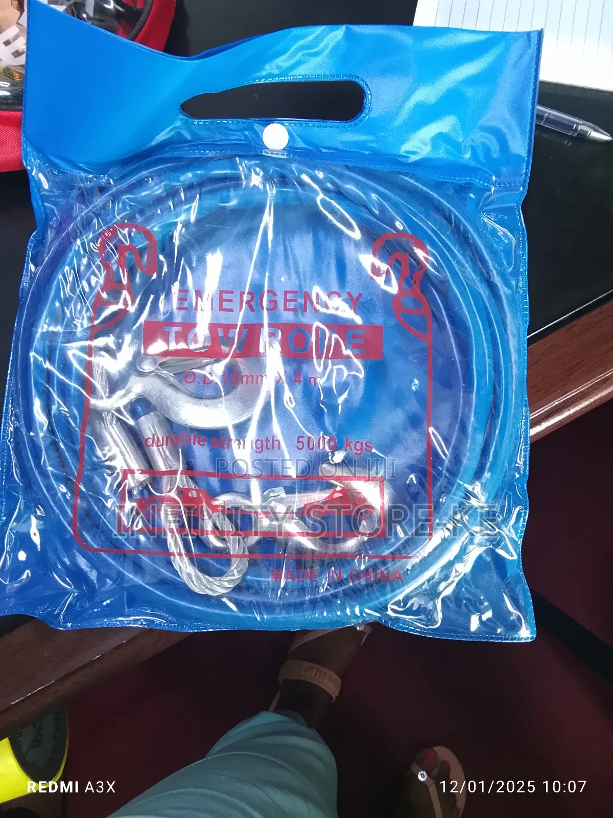 Emergency Towing Rope