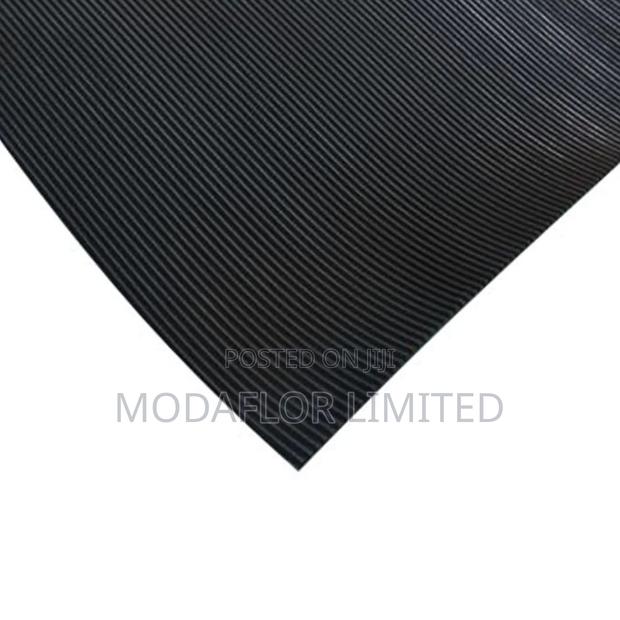 Antislip Ribbed Rubber Mat for Factories - main view