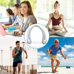 Portable Rechargeable Neck Hanging Usb Fan