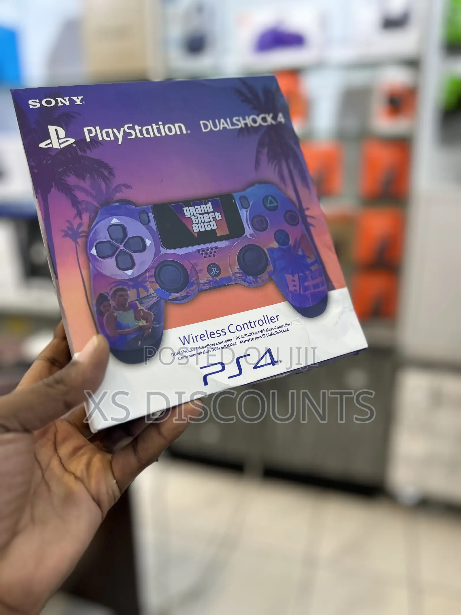 Playstation 4 Dualshock Gta v Custom Controller