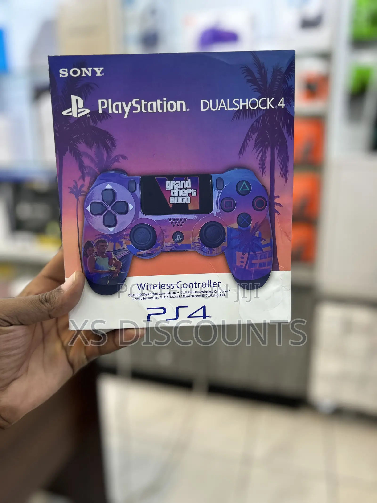 Playstation 4 Dualshock Gta v Custom Controller