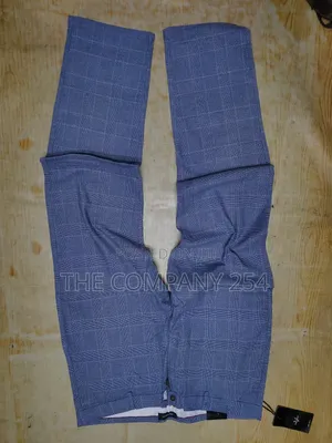 Casual Checked Men Official Casual Pant Trousers