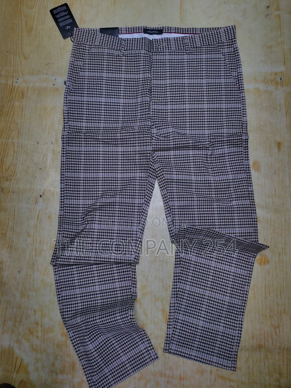 Casual Checked Men Official Casual Pant Trousers