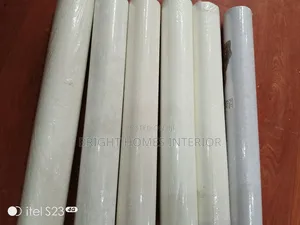 Textured Plain White Quality Wallpaper