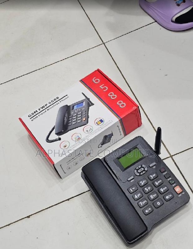 Dual Sim GSM Fixed Wireless Desktop Phone - main view