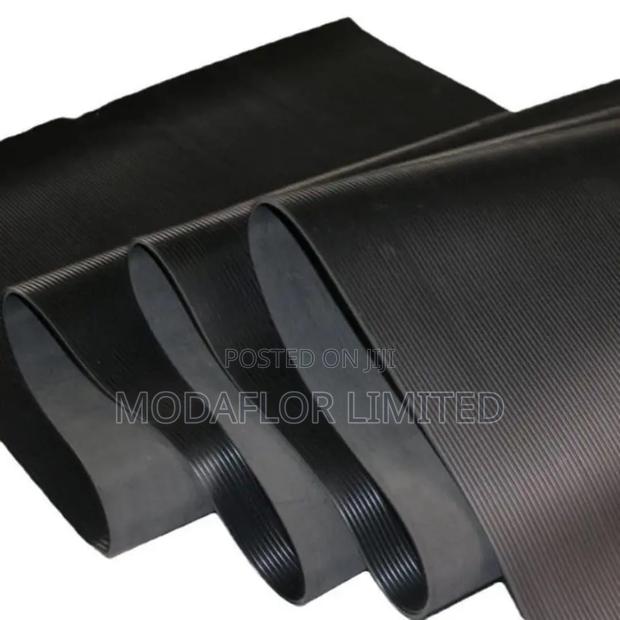 Kitchen Non Slip Ribbed Rubber Mat - main view