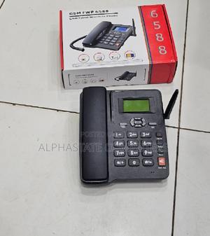Home and Office GSM Dual Sim Card Deskphone - main view