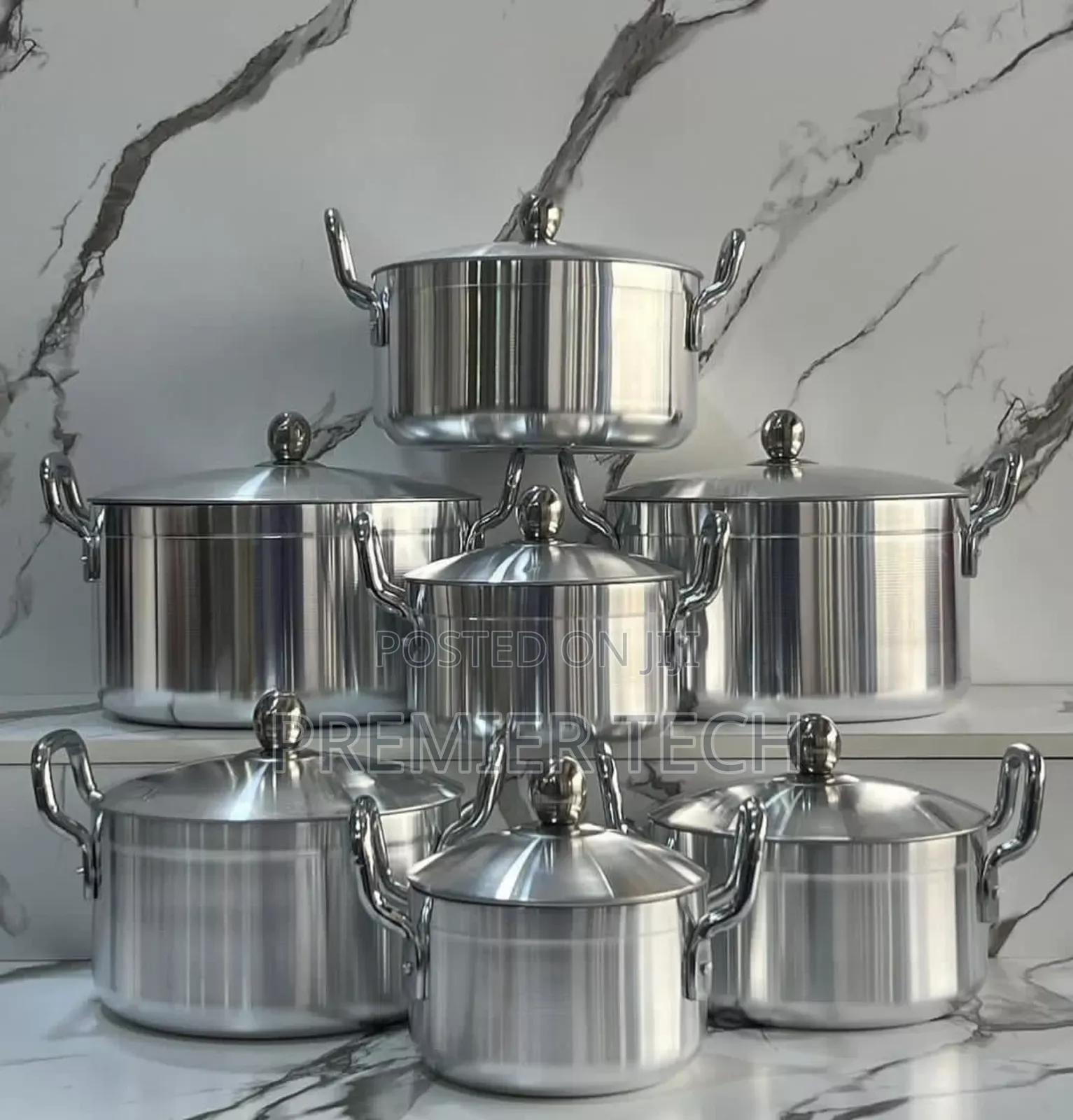 Tornado 14pc Stainless Steel Kitchen Pot