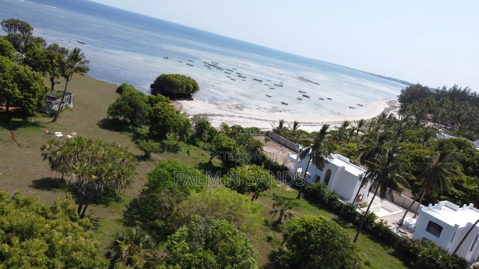 Msambweni One Acre Prime Beach Front Land on Sale! At