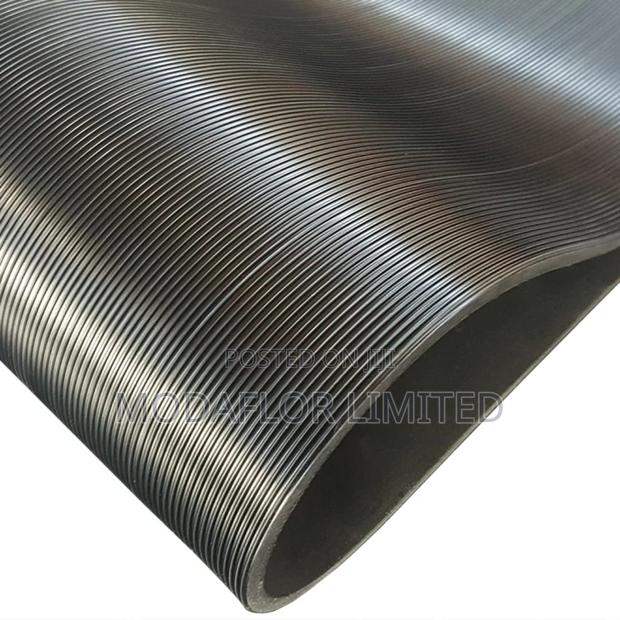Ribbed Rubber Mat for Stairs Entrances