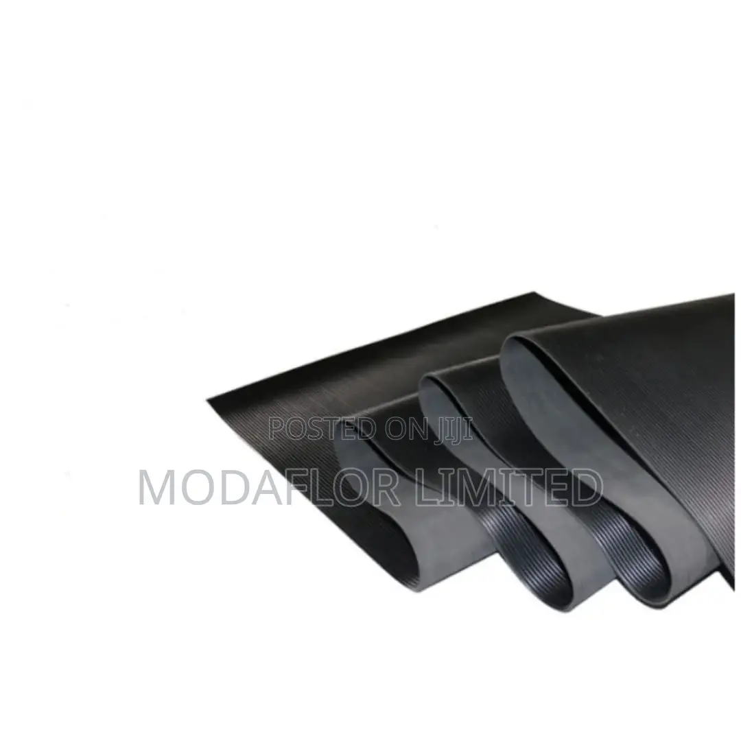 High Quality Ribbed Rubber Entrance Mat