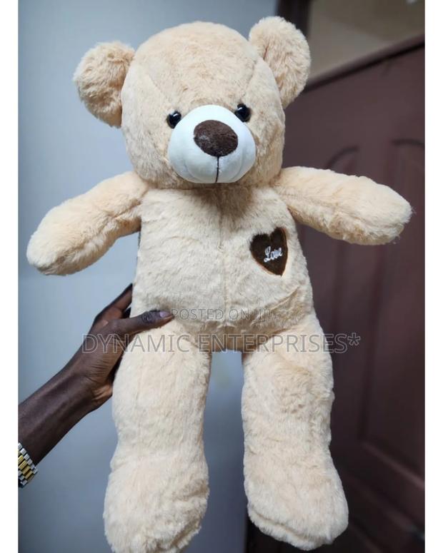 60cm Beige Teddy Bear - main view