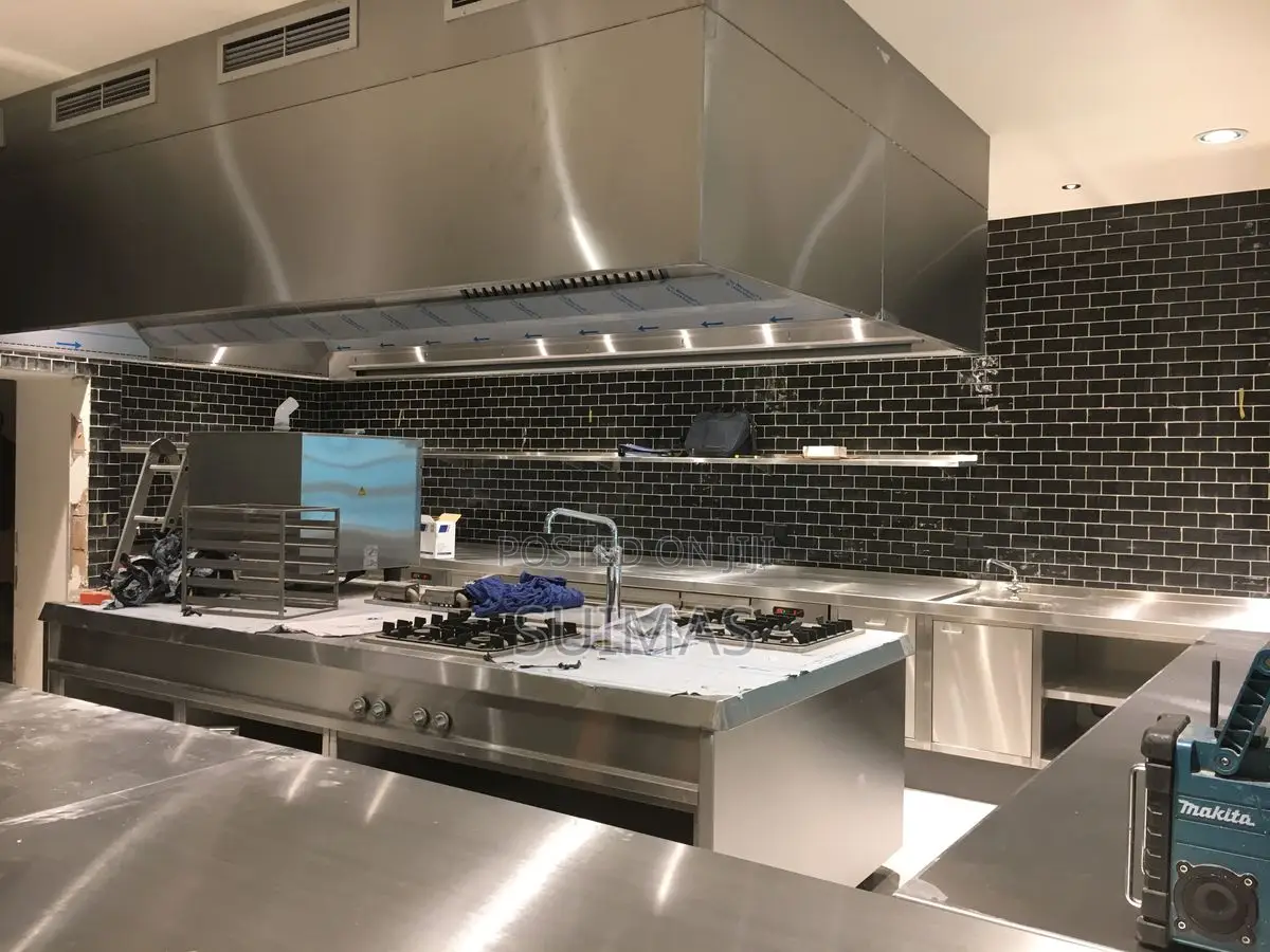 Hotel Kitchen Stainless Steel Fabrication