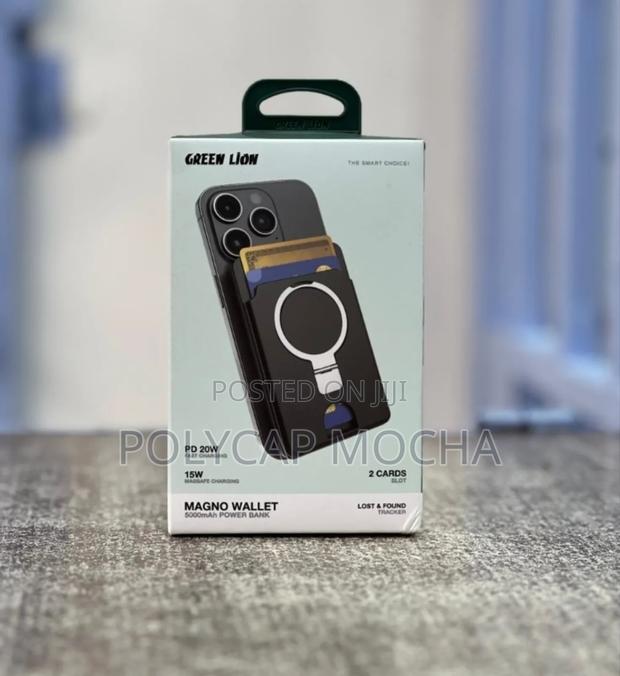 Green Lion Magno Wallet 5000mah Power Bank - main view