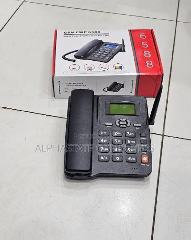 Deskphone 6588 – Supports Sim Cards SMS - main view