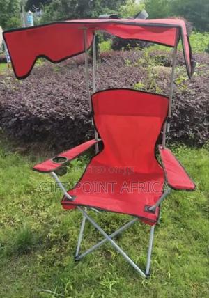 Foldable Heavy Duty Portable Camping Chairs  With Top Tent - thumbnail 2