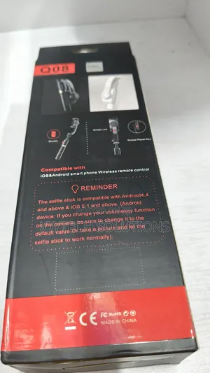 Portable Light Weight Gimbal Stabilizer Tripod Stand, Q08 Selfie Stick