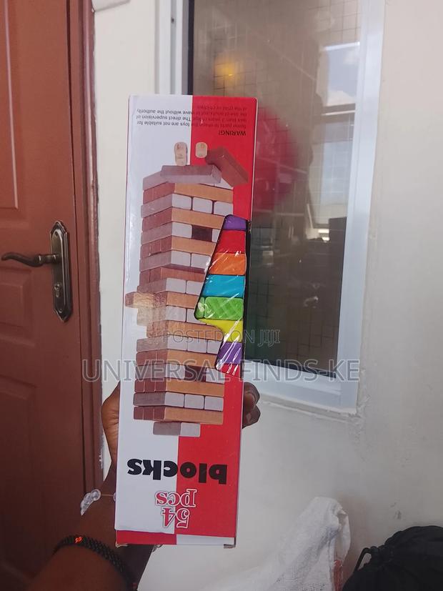 Coloured Jenga Blocks