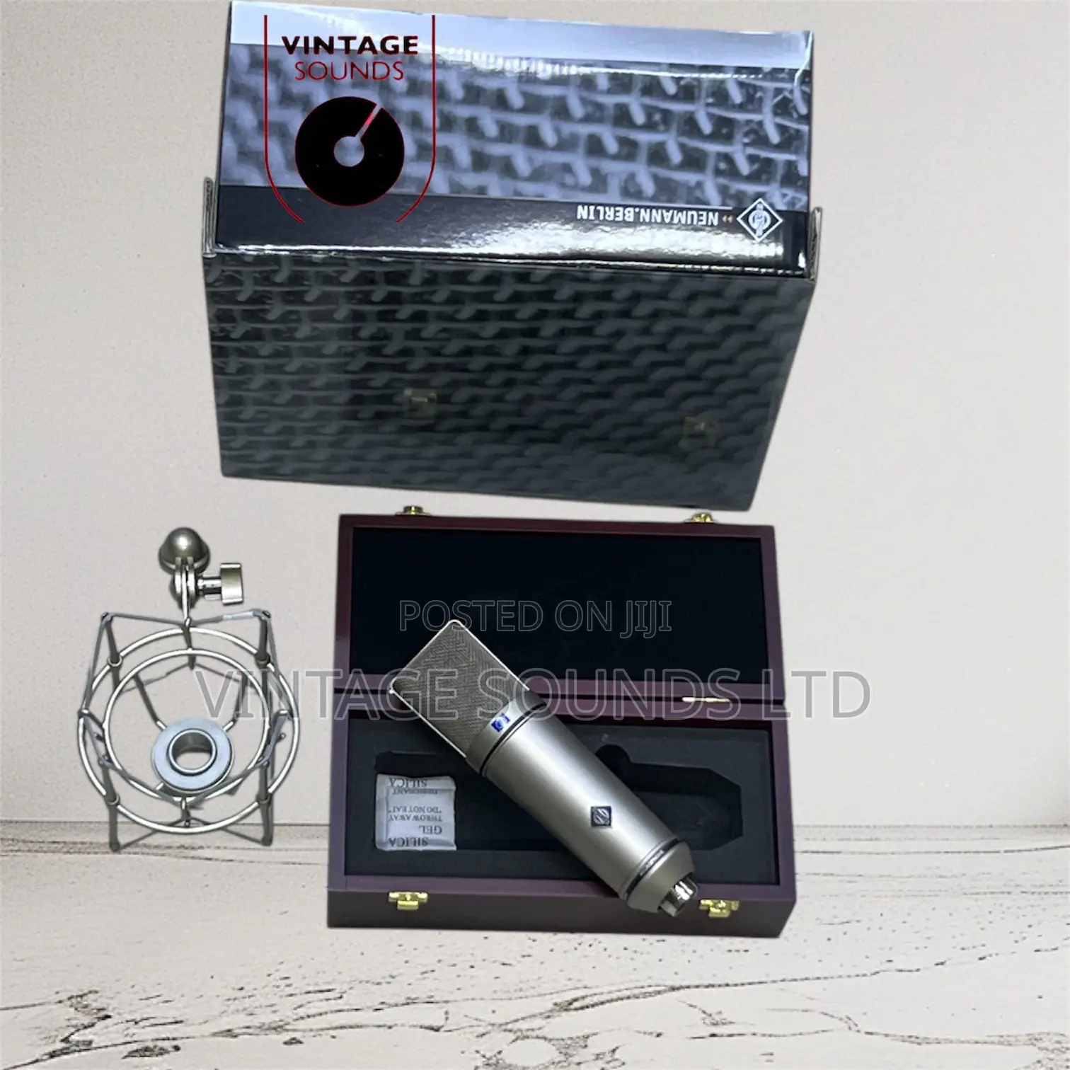 Neumann U87 Ai Studio Microphone Set, Nickel