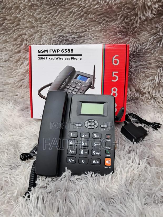 Gsm Deskphone 6588 Dual Simcard - main view