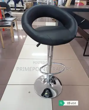 Sleek Modern Adjustable Bar Stool