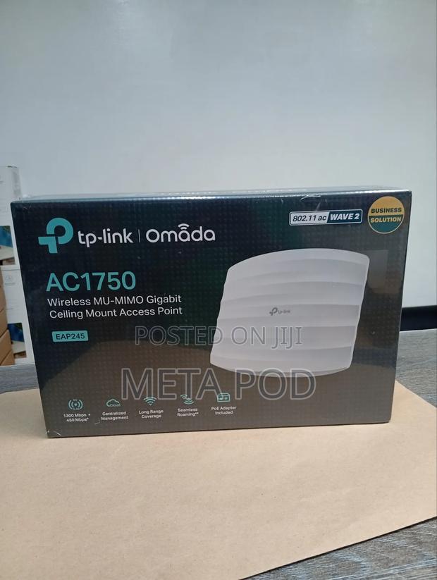 Tp- Link Ac1750 Wireless Ceiling Mount Access Point Eap245 - thumbnail 2