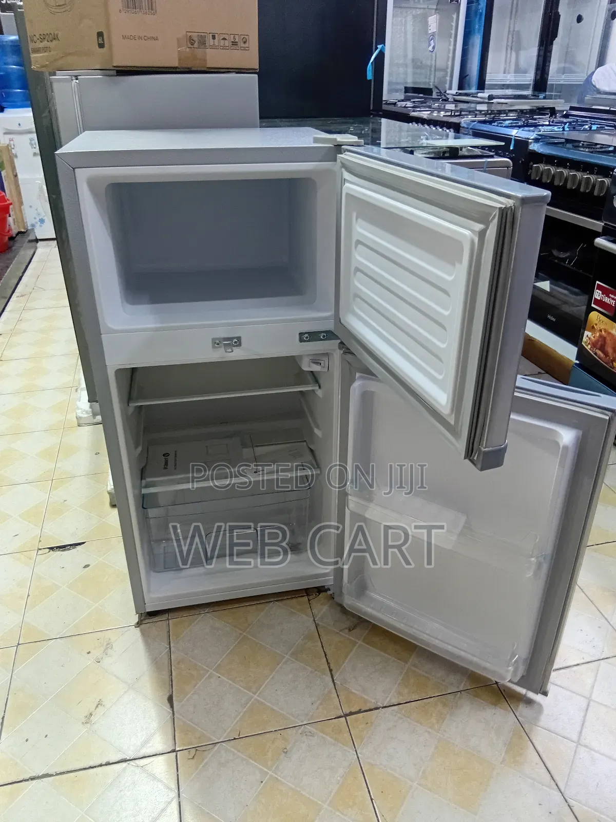 108 Litres Small Double Door Refrigerator