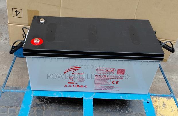Ritar 12v 200ah Deep Cycle Gel Battery - thumbnail 2