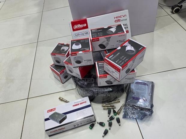 Dahua CCTV Camera Set Full Package Kit 8 1080p Dahua CCTV 8