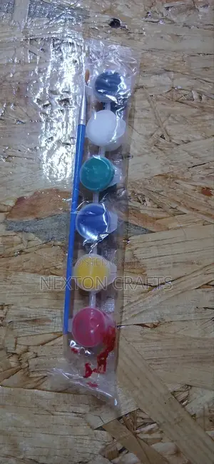 3 Ml Acrylic Paints 6pcs and Paint Brush