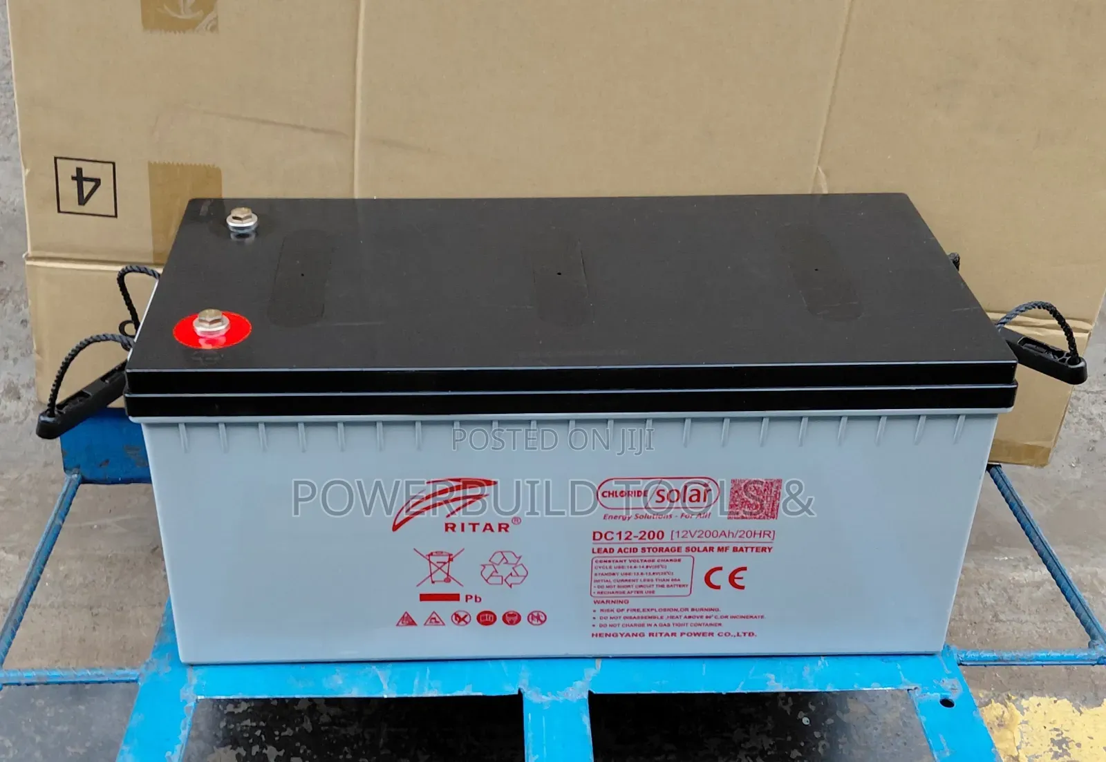 Ritar Dc12-200 12v 200ah Lead Acid Storage Solar Mf