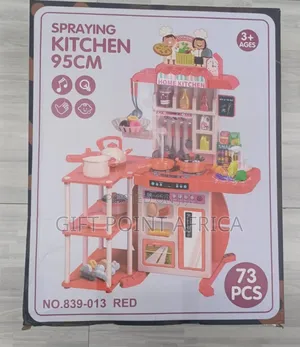 73 Pcs Kitchen Set With  A Height Of 95 Cms With Light And Sound