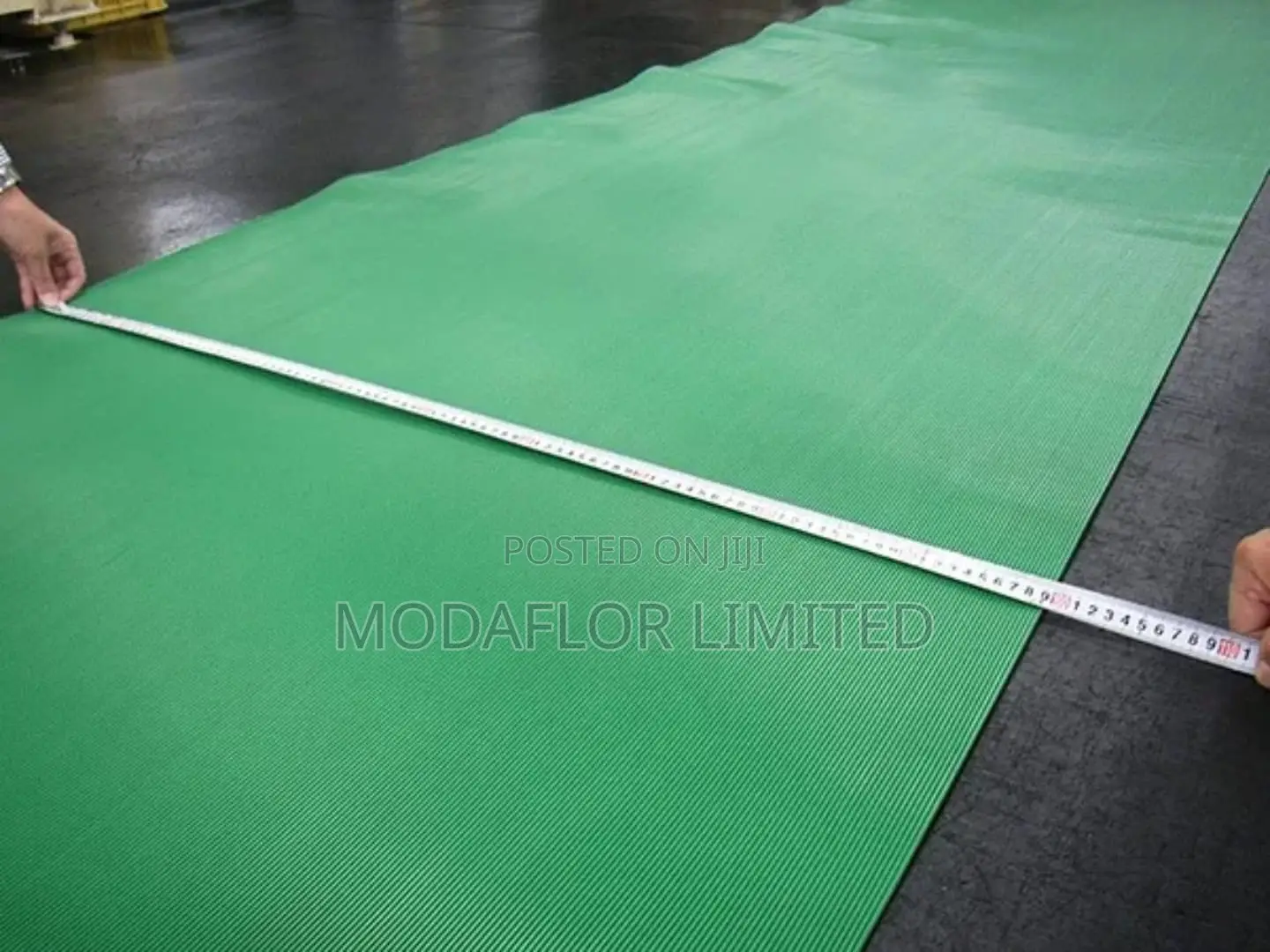 Ribbed Rubber Roll Mat for Commercial Use