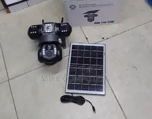 Solar 4g PTZ CCTV Camera Dual Lens Human Motion Detect Color Vision