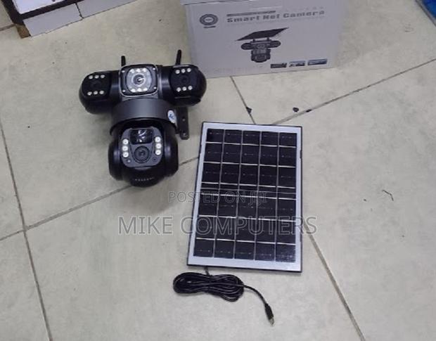 Solar 4g PTZ CCTV Camera Dual Lens Human Motion Detect Color Vision - main view