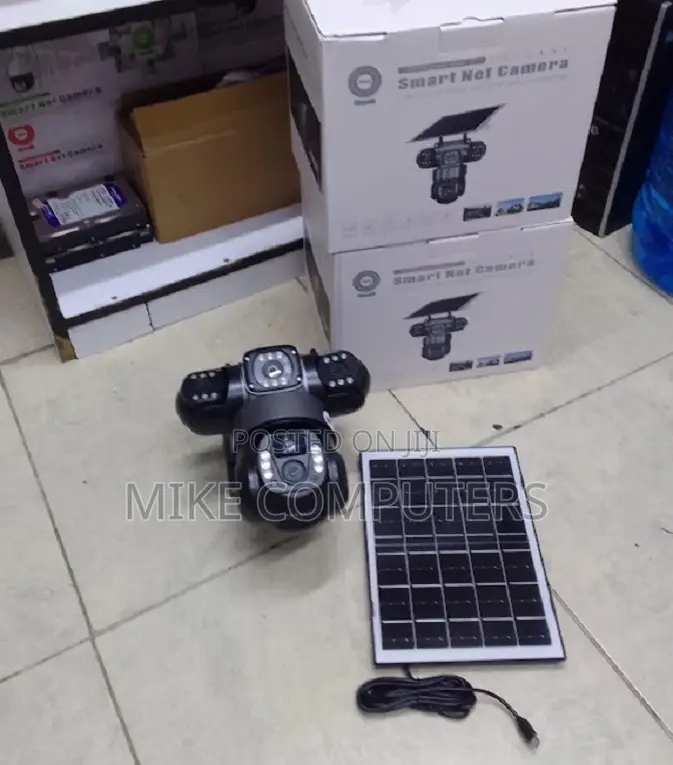 4g CCTV Camera 3 Lens 4g CCTV Camera With Full Colour and Audio