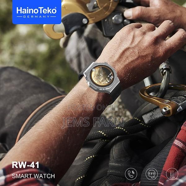Haino Teko Germany Rw41 Amoled Display Smartwatch With 3 Straps - thumbnail 5