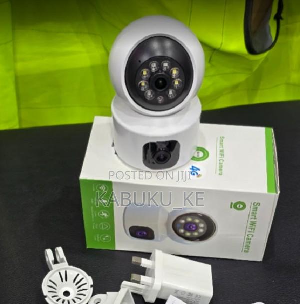 V380 Pro 4g Dual Lens Mini PTZ Camera With Two Way Audio