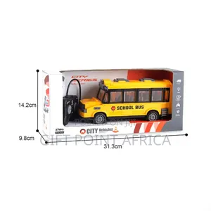Remote Controlled School Bus With Light And Music For Kids