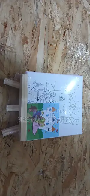Canvas With Acrylic Paints and Tracing Art 15 by 15 Cm