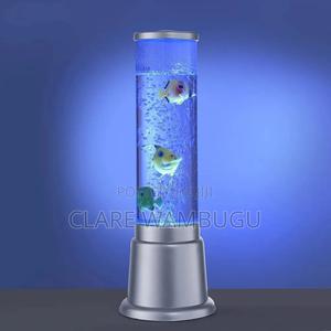 38cm Led Water Bubble Aquarium Column – Hk - main view