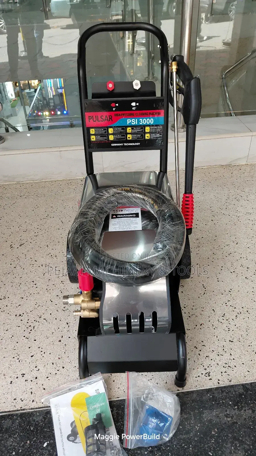 Pulsar 3000psi High Pressure Cleaning Machine